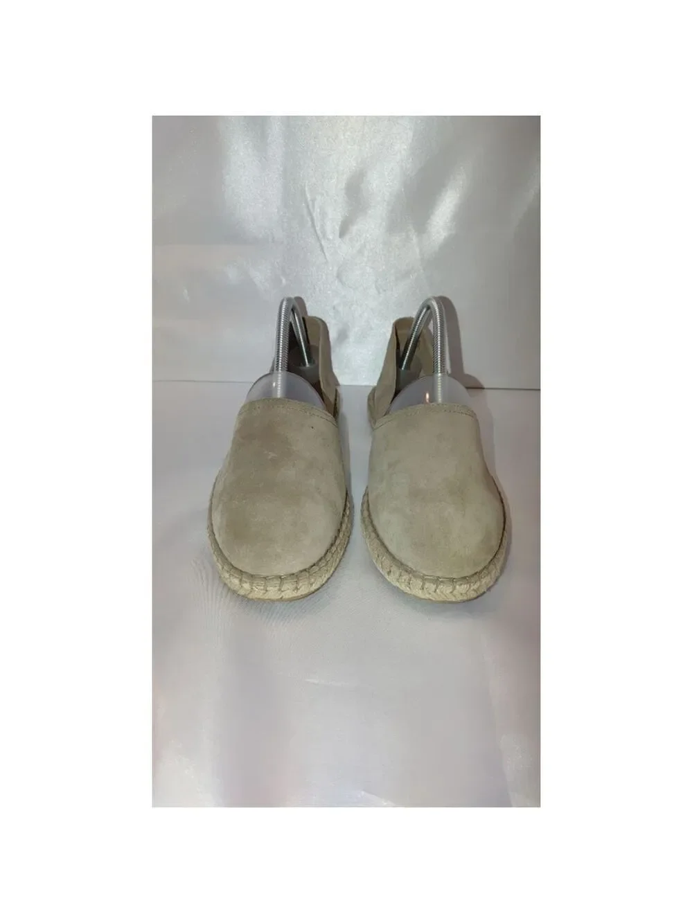 BORN Suede Espadrilles (drilles) in Sand Size 8.5M NWOB